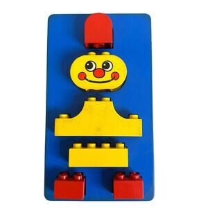 Lego Duplo Clown Shape Sorter Set Vintage 1985